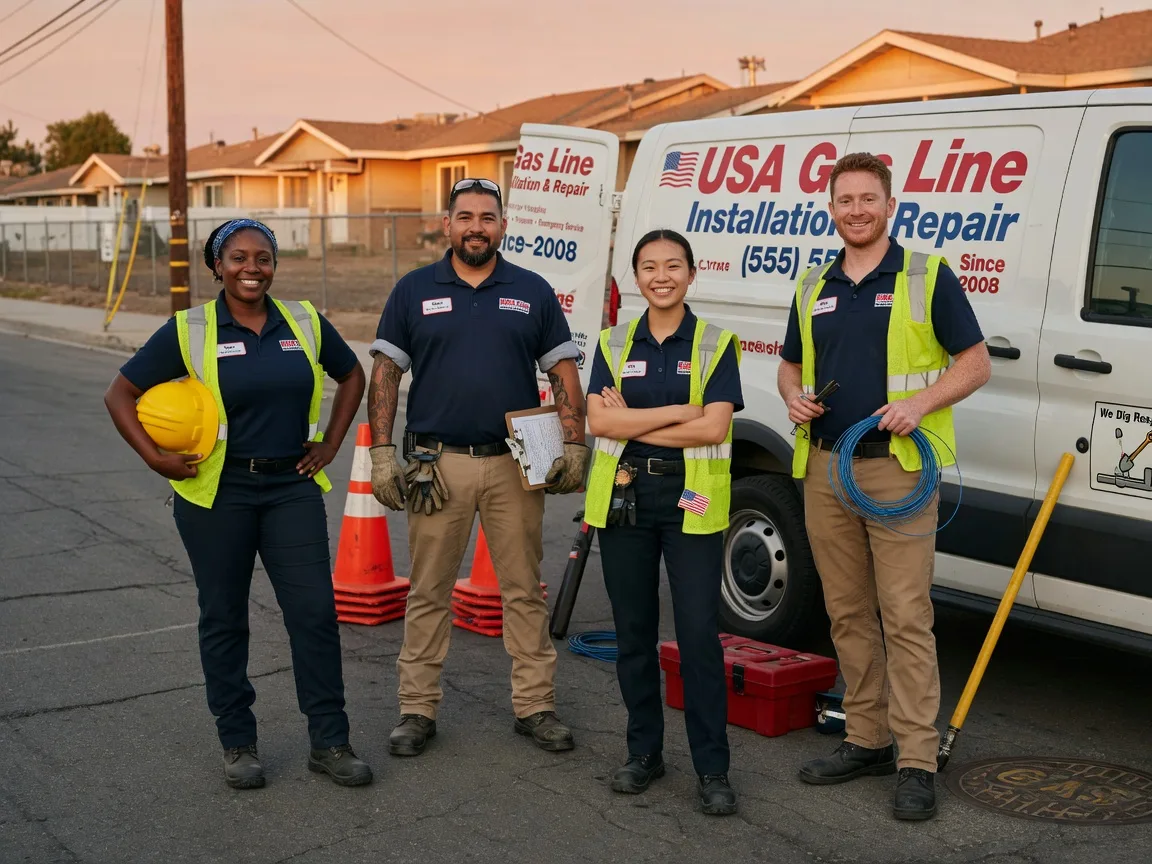 Gas Line Installation company in Jones Mills, PA